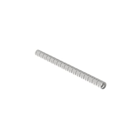 Panduit Cable Wrap, 3/4 in Inside Dia., 0.81 in Max Bundle Dia., 100 ft, Flame Retardant Polyethylene PW75FR-CY